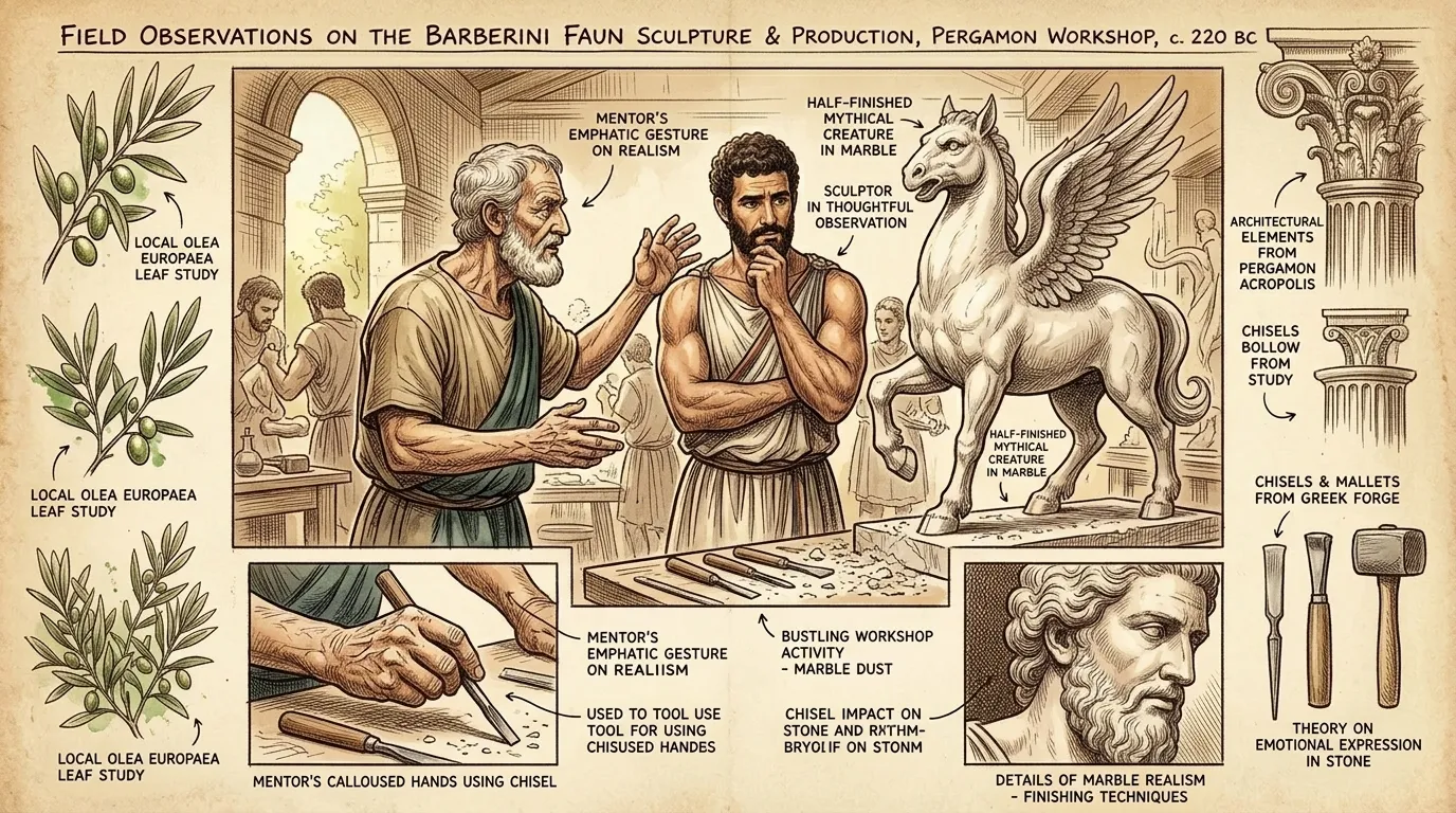 Barberini Faun by Greek artist (Munich, Germany — c. 220 BC) — page 2