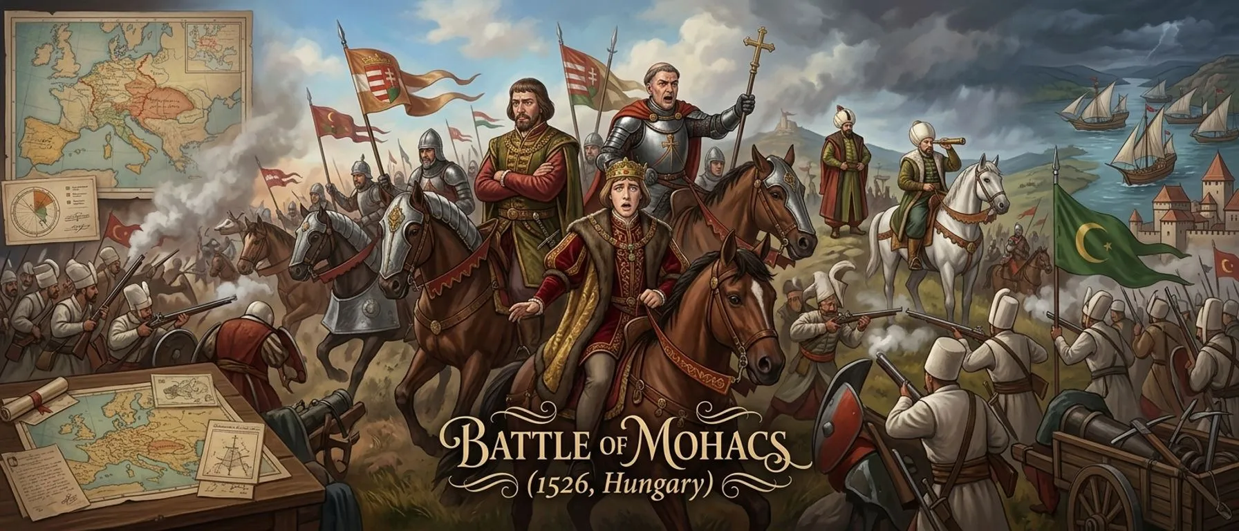 Battle of Mohacs (1526, Hungary) — cover