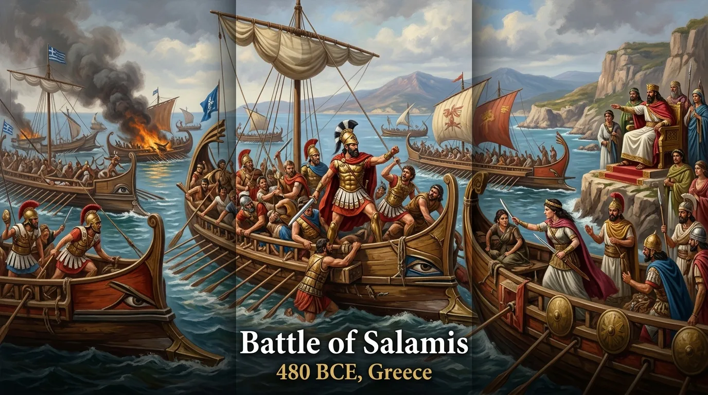 Battle of Salamis (480 BC, Greece) — cover