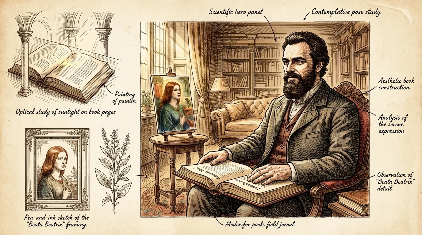 Beata Beatrix by Dante Gabriel Rossetti (London, UK — 1864) — page 9