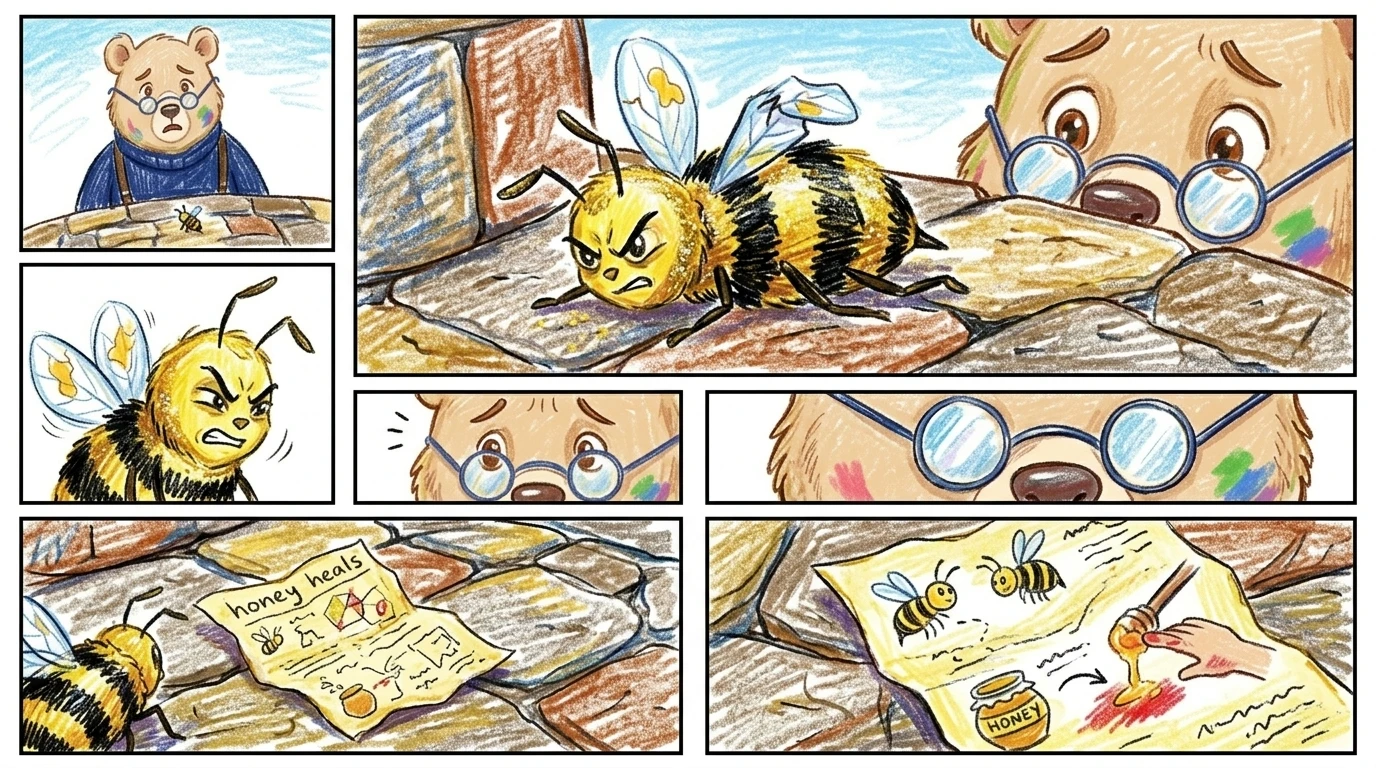Berry the Bear's Bee Friend — page 2