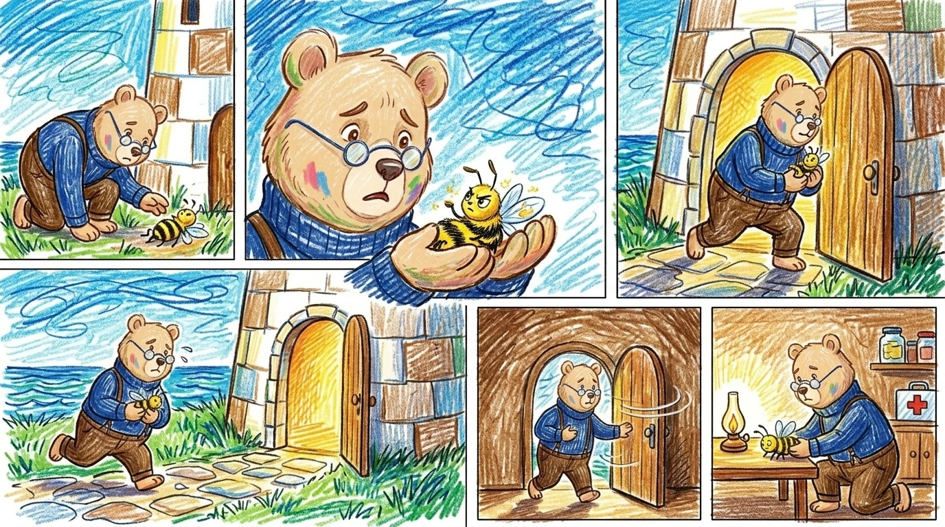 Berry the Bear's Bee Friend — page 3