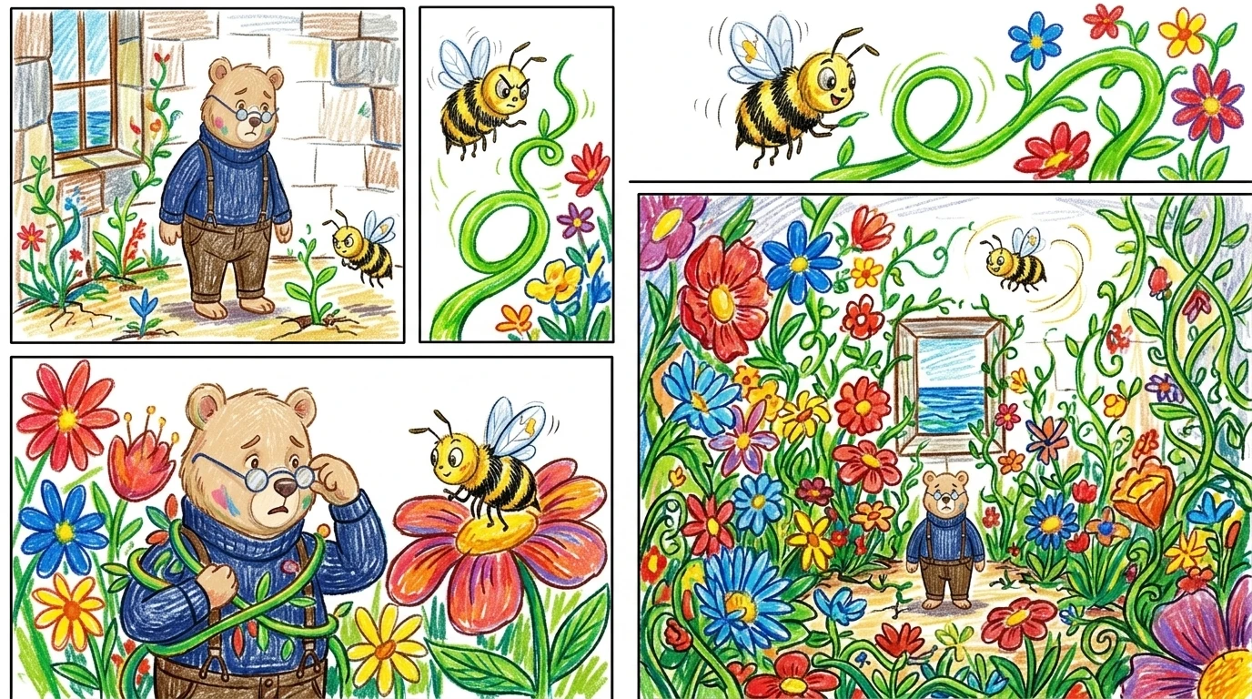 Berry the Bear's Bee Friend — page 5