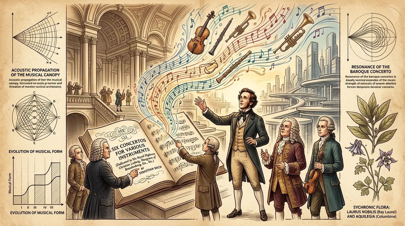 Brandenburg Concertos by Johann Sebastian Bach (Germany — 1721) — page 10