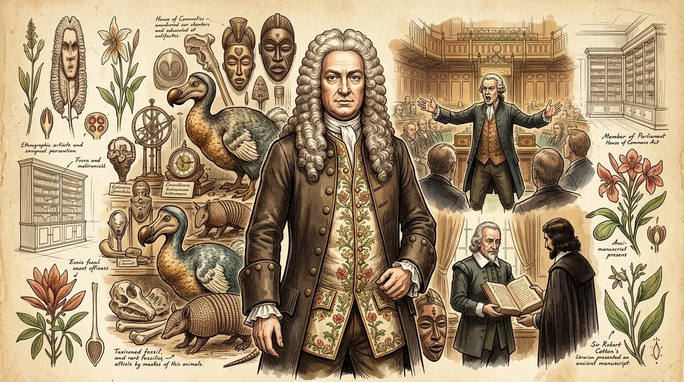 British Museum founded (London, UK — 1753) — cover