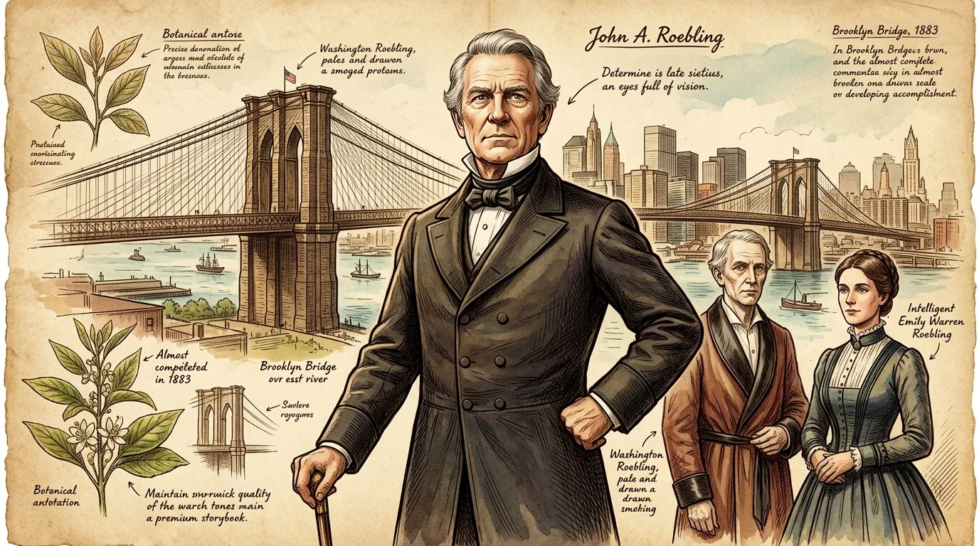 Brooklyn Bridge (New York City, USA — 1883) — cover