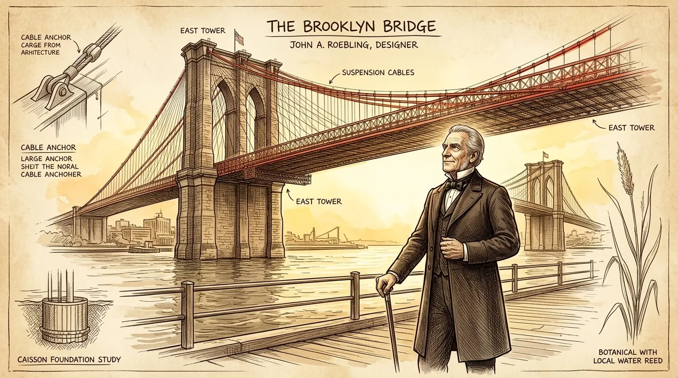 Brooklyn Bridge (New York City, USA — 1883) — page 1