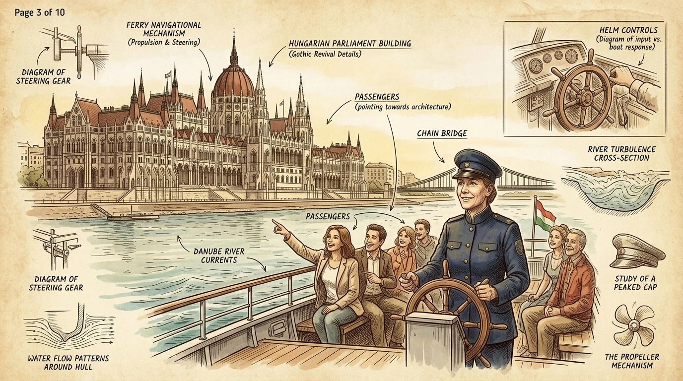The Hungarian Parliament Building, a magnificent example of Gothic Revival architecture, dominates the Pest side of the Danube. The Hungarian Parliament Building, a magnificent example of Gothic Revival architecture, dominates the Pest side of the Danube.