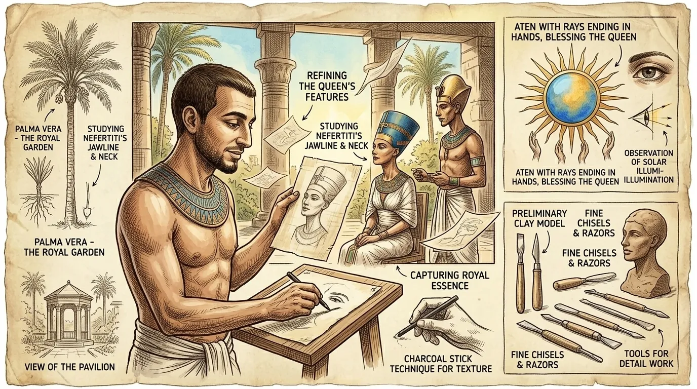 Bust of Nefertiti by Thutmose (Berlin, Germany — c. 1345 BC) — page 3