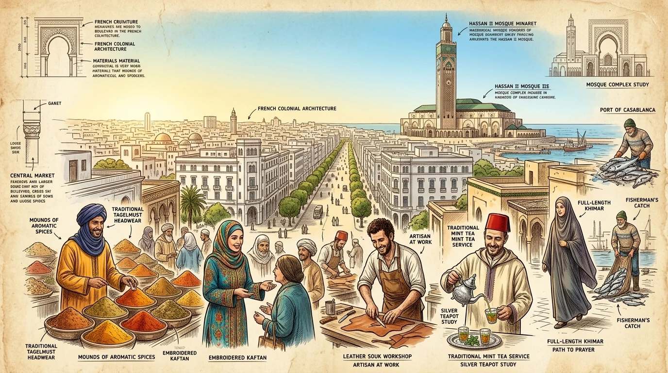 Casablanca, Morocco — page 1
