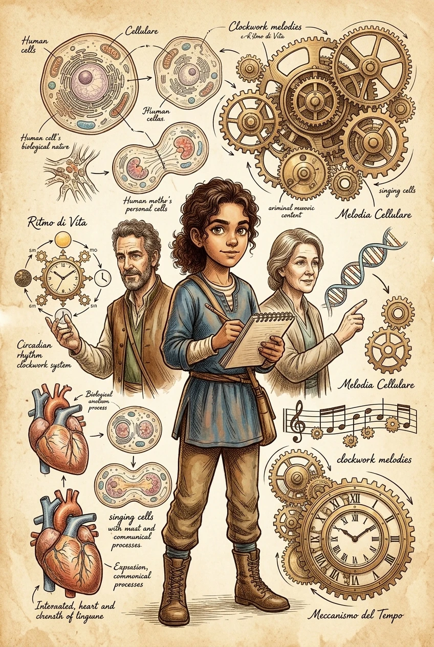 Cells Sing a Clockwork Melody — cover