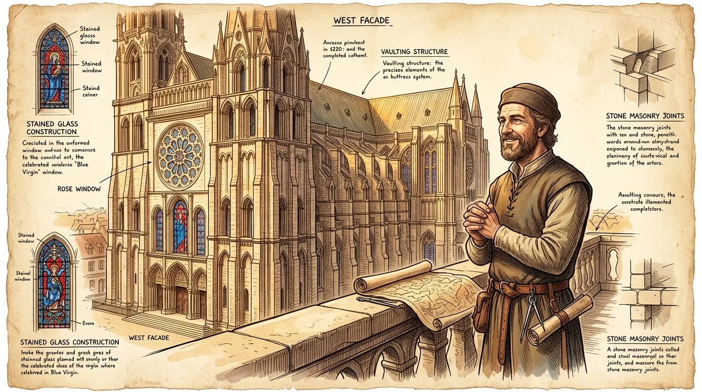 Chartres Cathedral (Chartres, France — 1220) — page 1