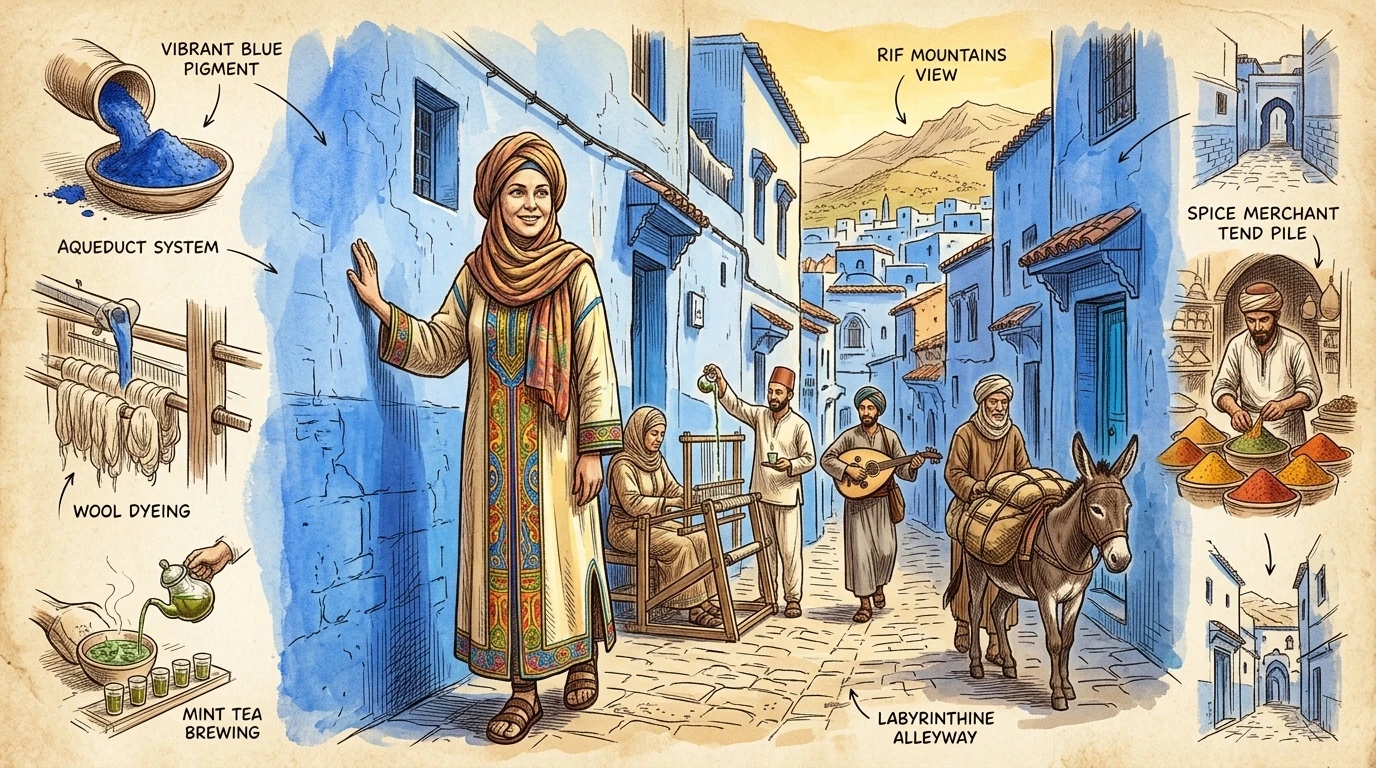 Chefchaouen, Morocco — page 1