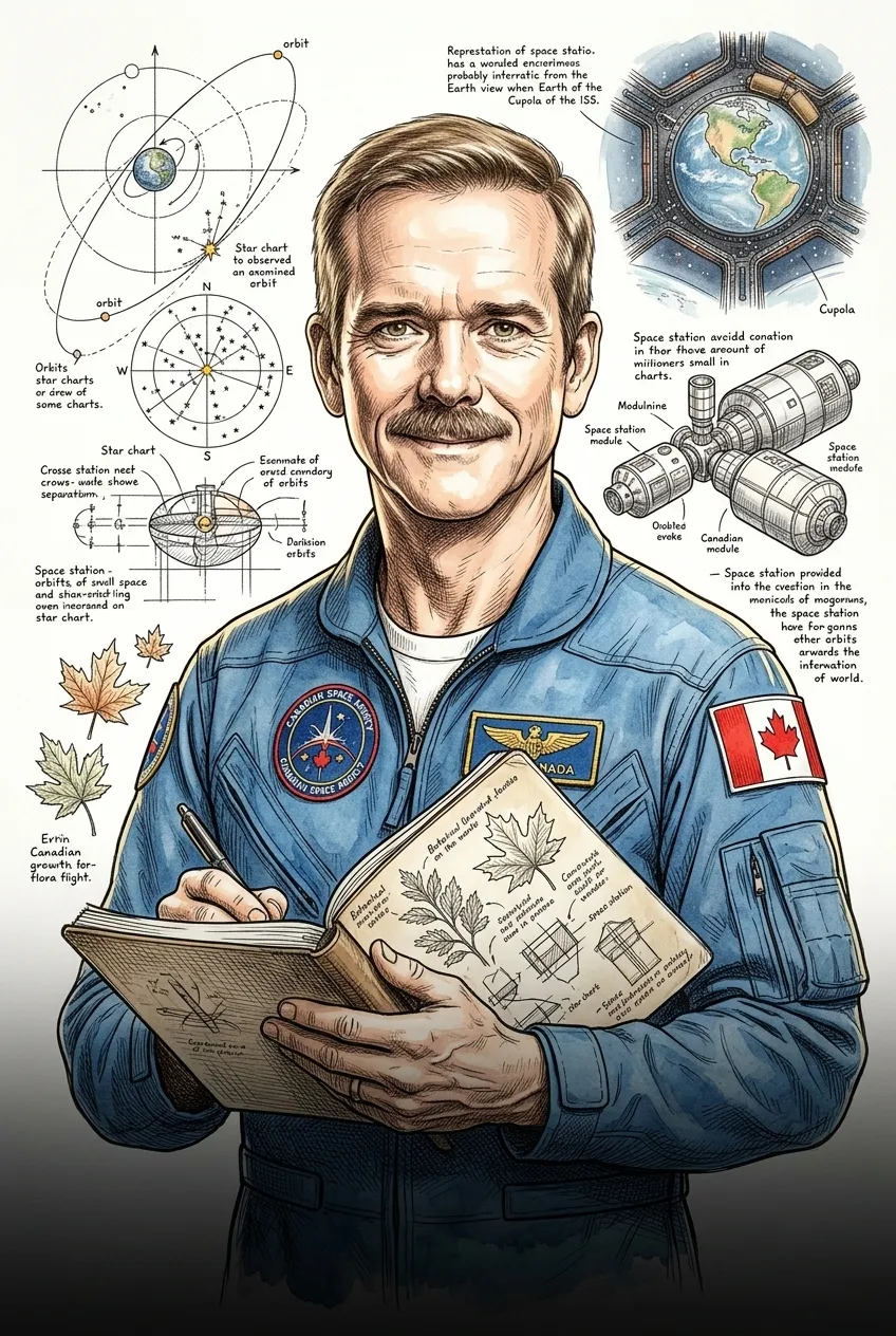 Chris Hadfield — cover