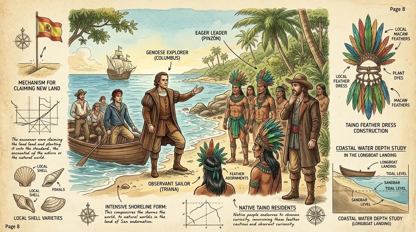 Christopher Columbus’ First Voyage — Caribbean (1492, Caribbean) — page 8