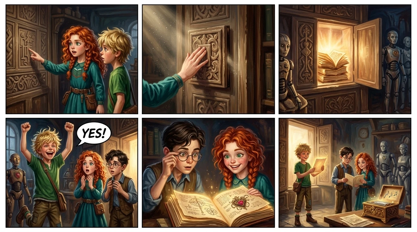 Clockwork Heart, Comet's Brave Melody — page 8