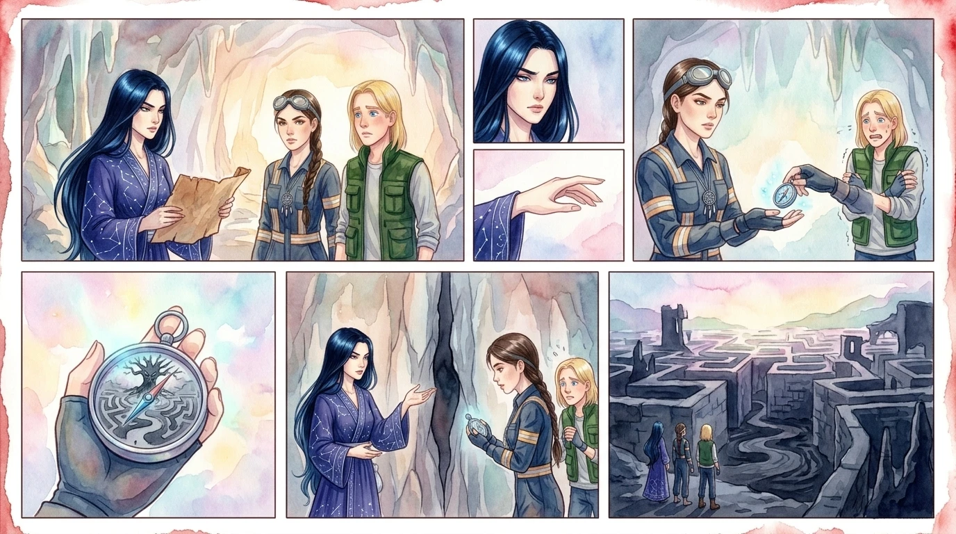 Clockwork Moon in the Forgotten Labyrinth — page 4