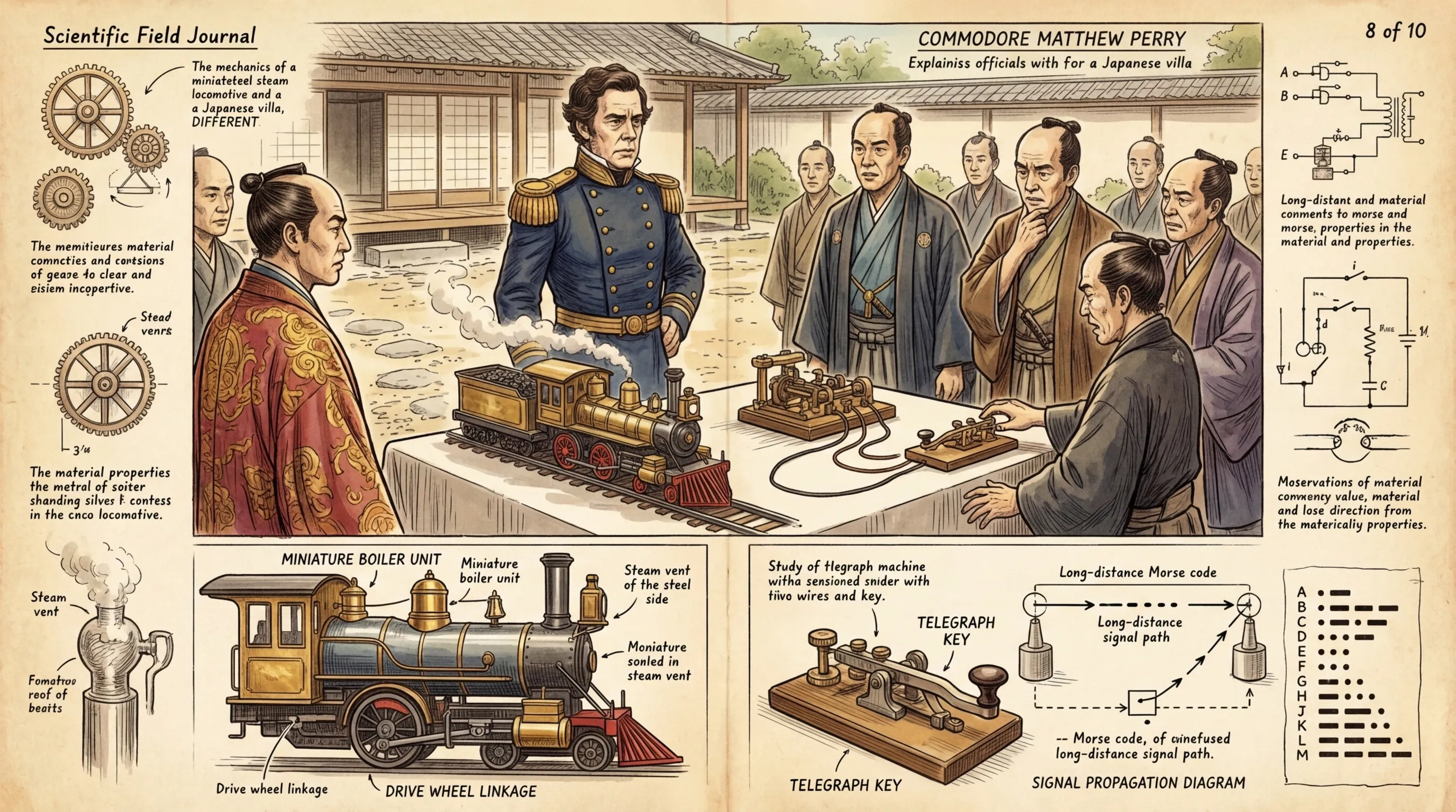 Commodore Perry’s Expedition — Japan (1853, Japan) — page 8