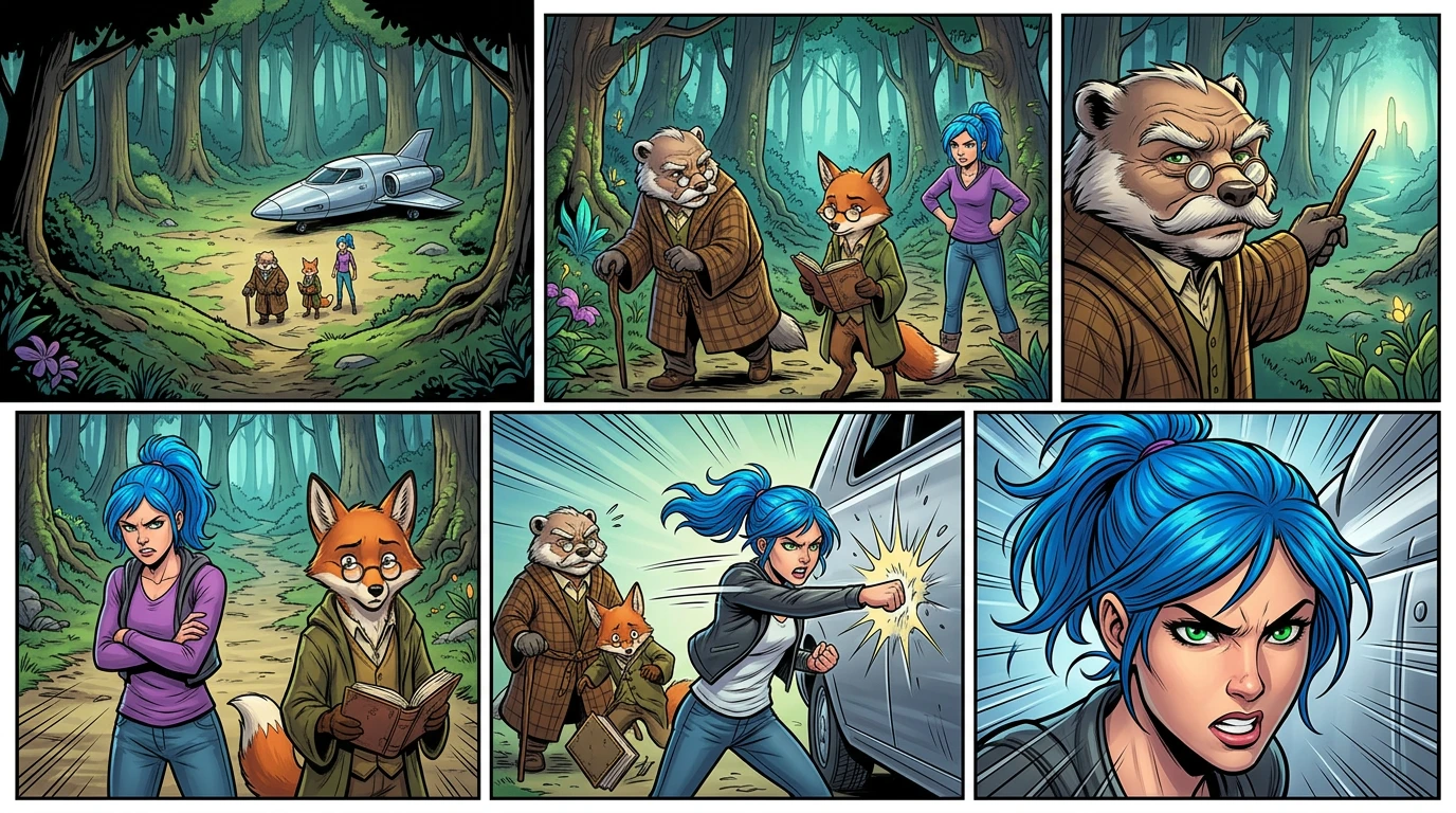 Cosmic Kicks: Saving Star City — page 4