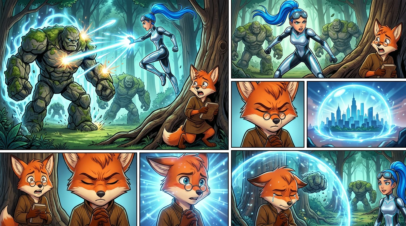 Cosmic Kicks: Saving Star City — page 9