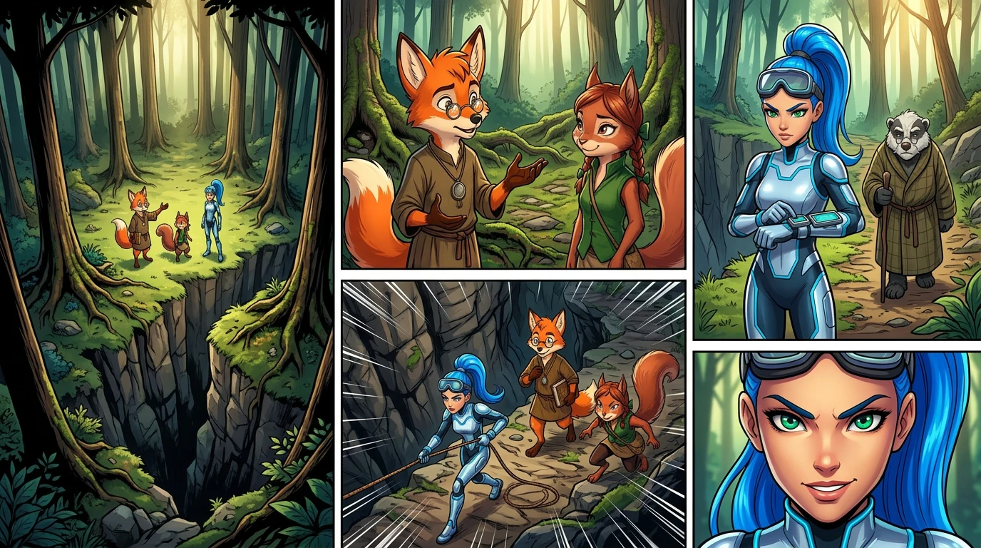 Cosmic Kicks: Saving Star City — page 12