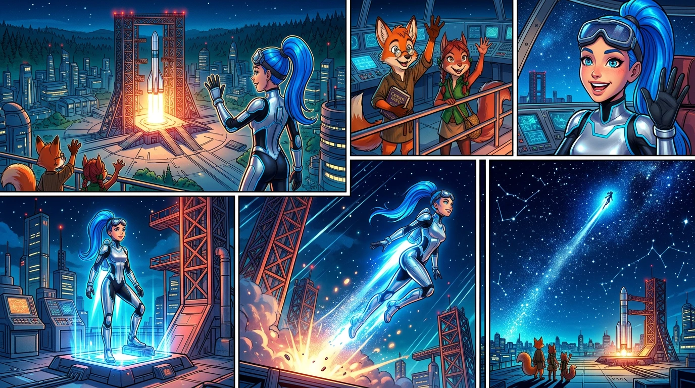 Cosmic Kicks: Saving Star City — page 19