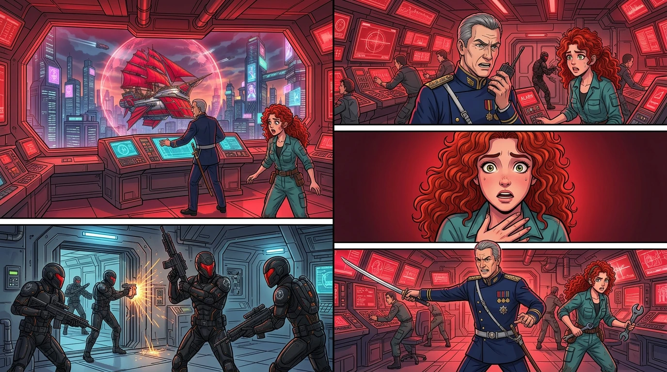 Crimson Comet and the Courageous Crew — page 5