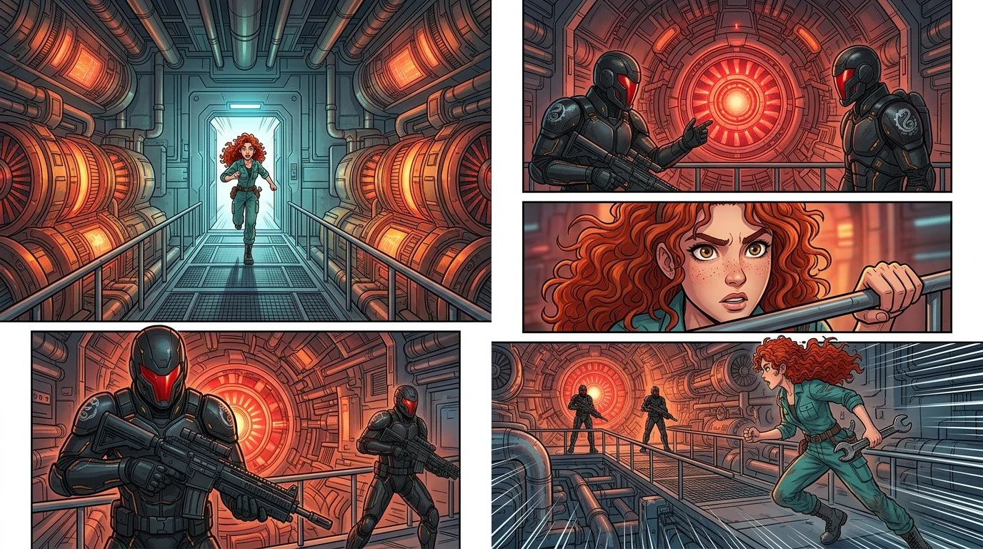 Crimson Comet and the Courageous Crew — page 9
