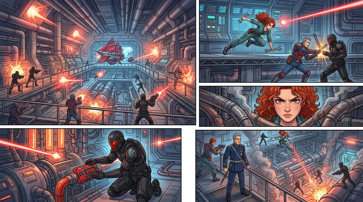Crimson Comet and the Courageous Crew — page 11