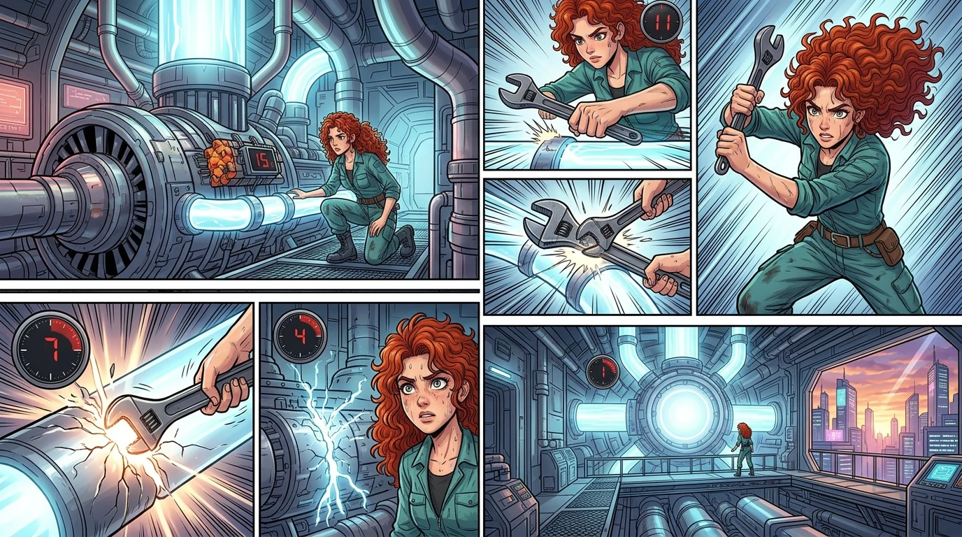 Crimson Comet and the Courageous Crew — page 13