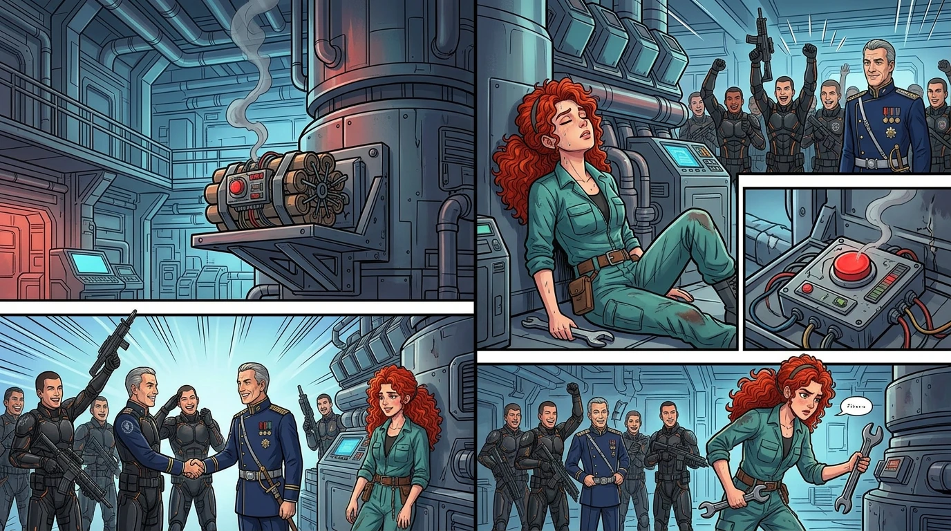 Crimson Comet and the Courageous Crew — page 14
