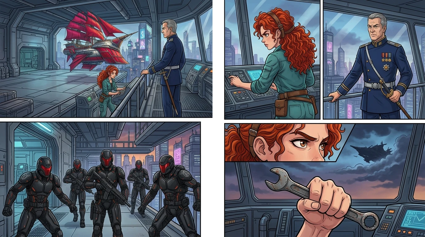 Crimson Comet and the Courageous Crew — page 19