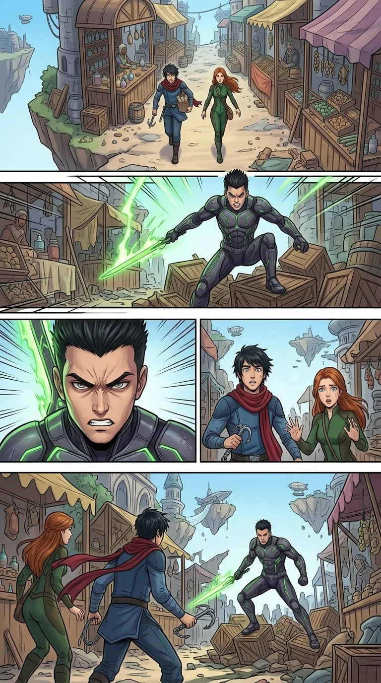Crimson Comet: Friends Until the End — page 6