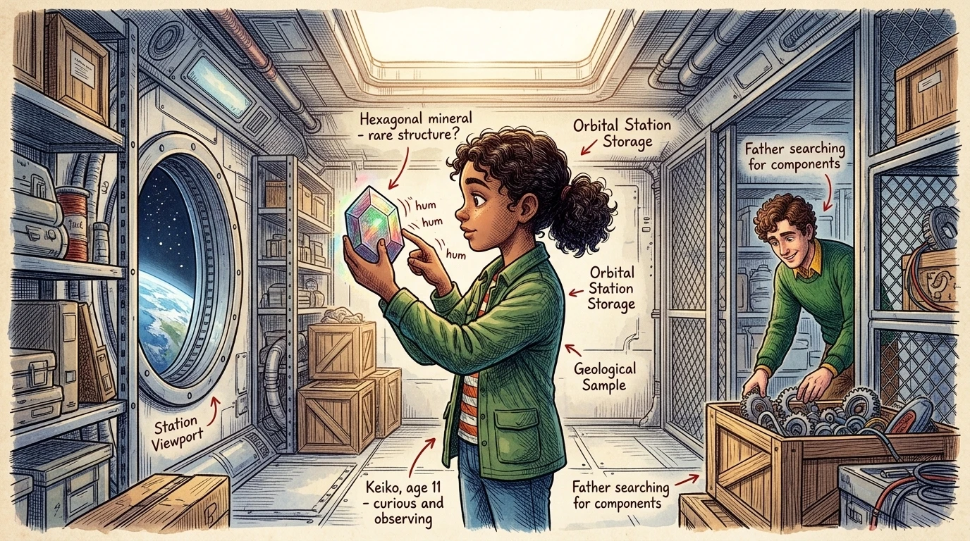 Crystal's Song in the Dusty Attic — page 1