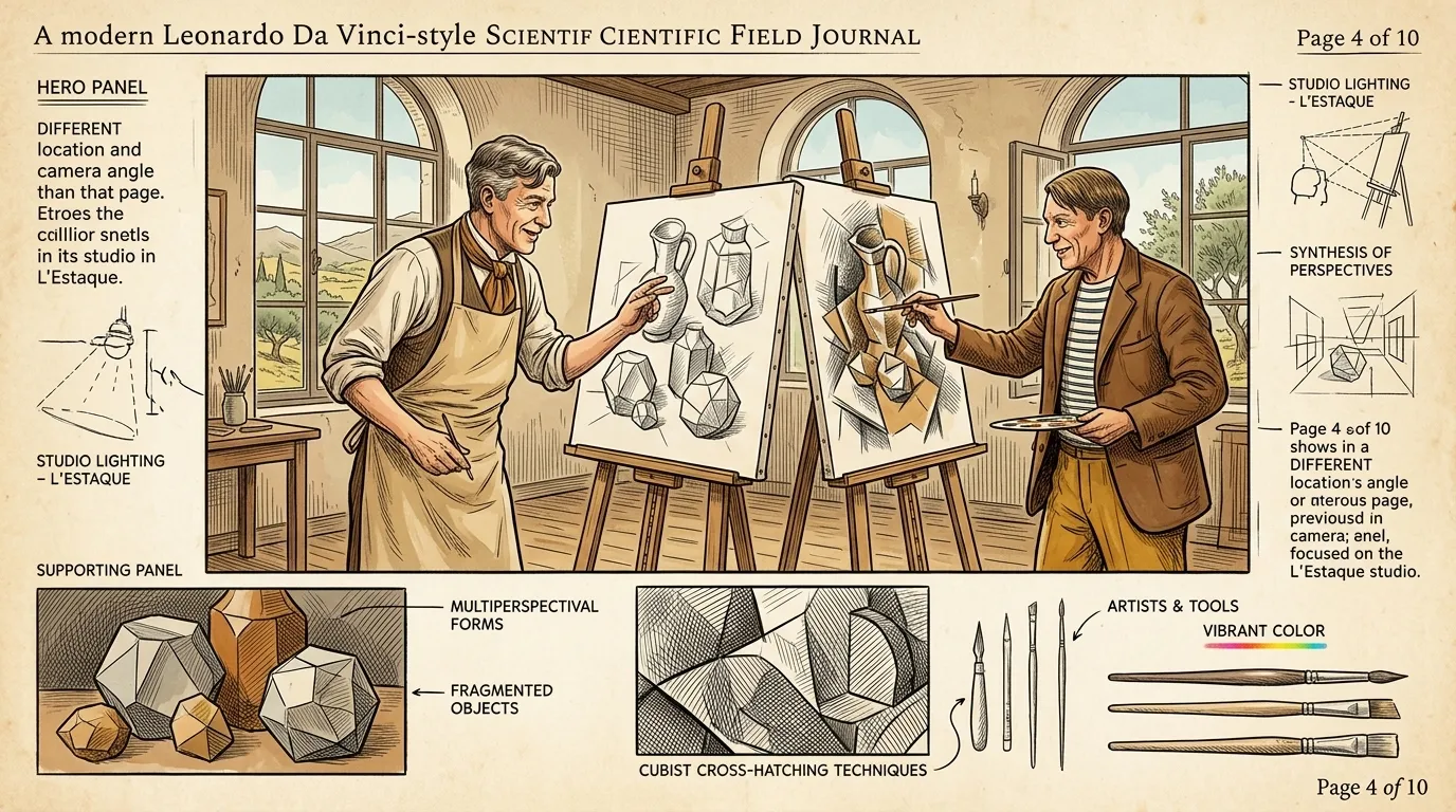 Cubism by Picasso and Braque (Paris, France — 1907) — page 4