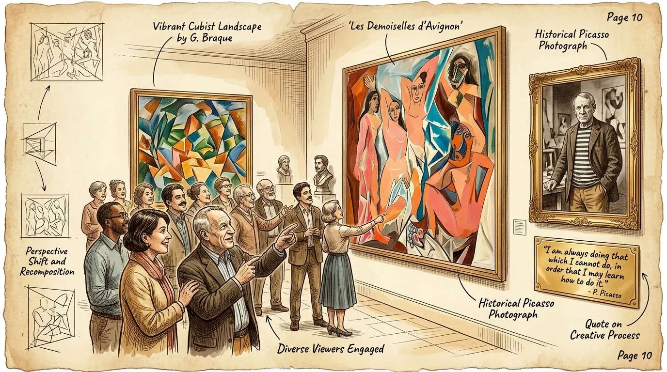 Cubism by Picasso and Braque (Paris, France — 1907) — page 10
