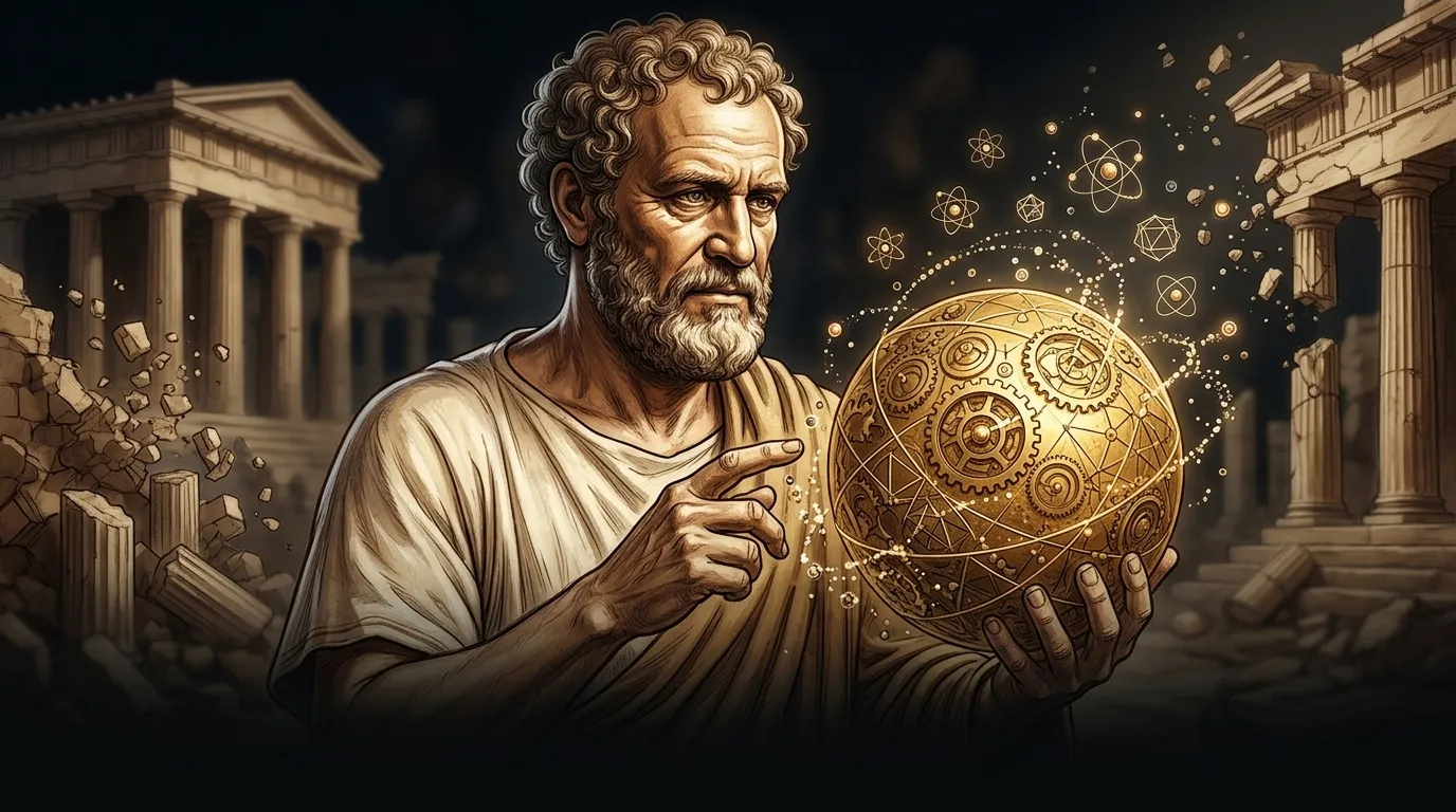 Democritus — cover