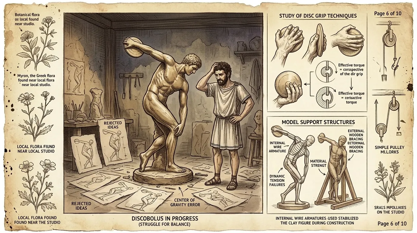 Discobolus by Myron (Rome, Italy — c. 460 BC) — page 6