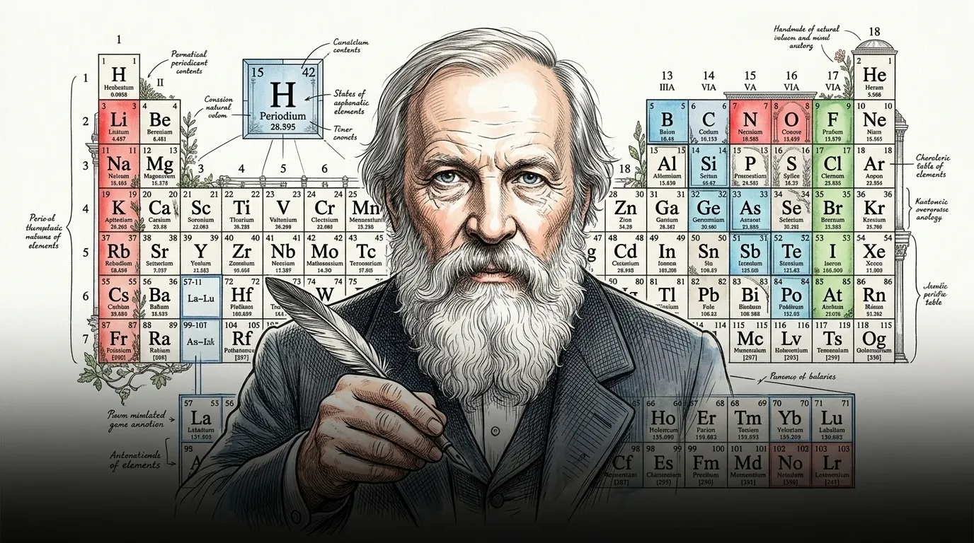 Dmitri Mendeleev — cover