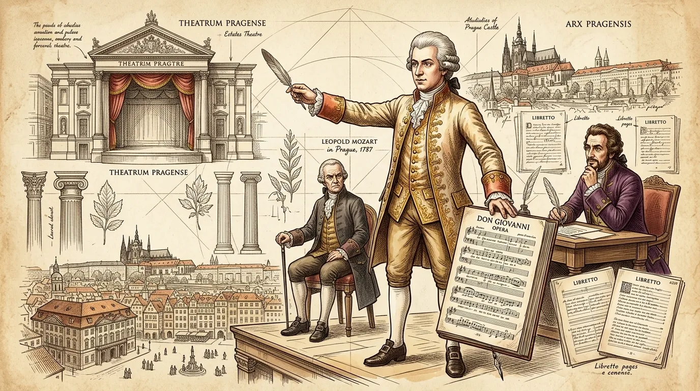 Don Giovanni by Wolfgang Amadeus Mozart (Prague — 1787) — cover