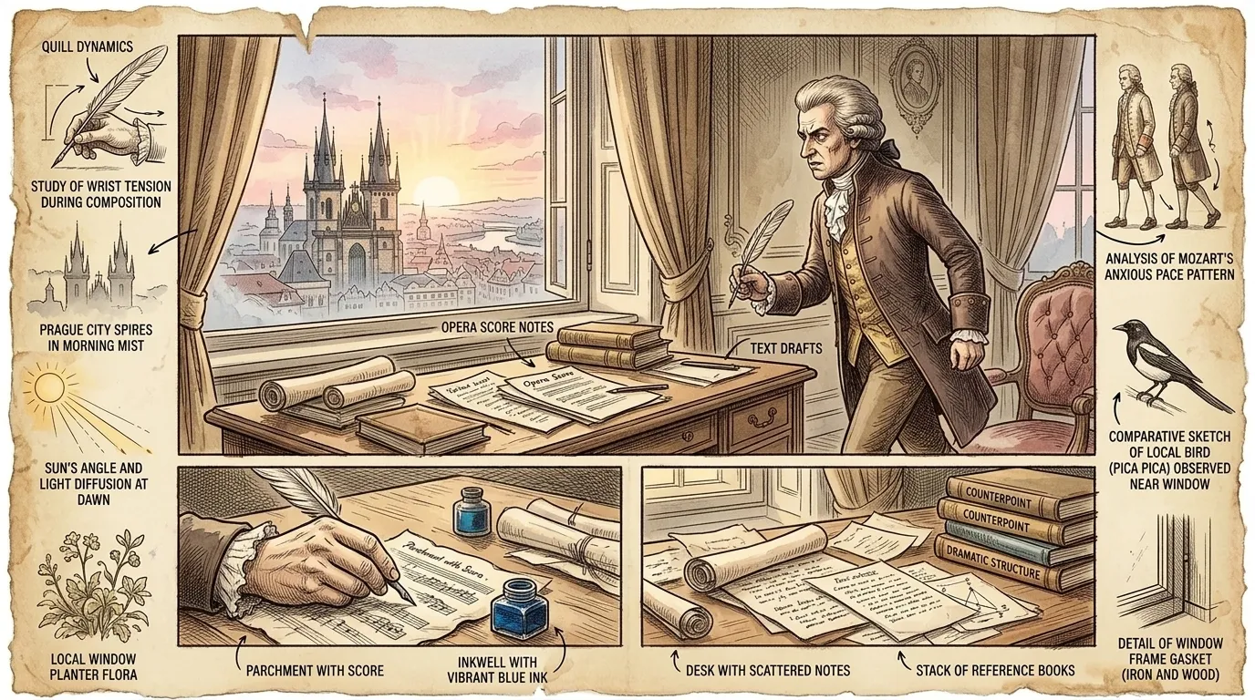 Don Giovanni by Wolfgang Amadeus Mozart (Prague — 1787) — page 9
