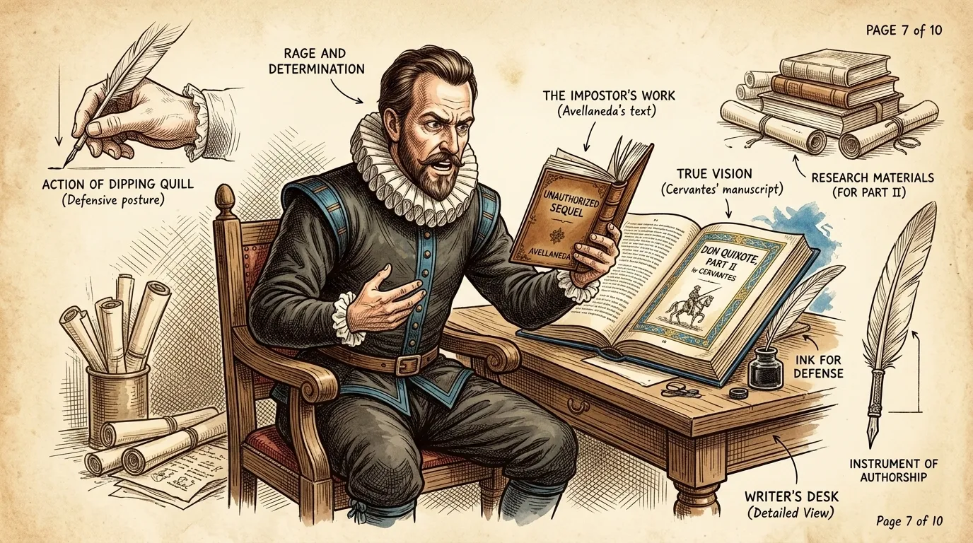 Don Quixote by Miguel de Cervantes (Madrid, Spain — 1605) — page 7
