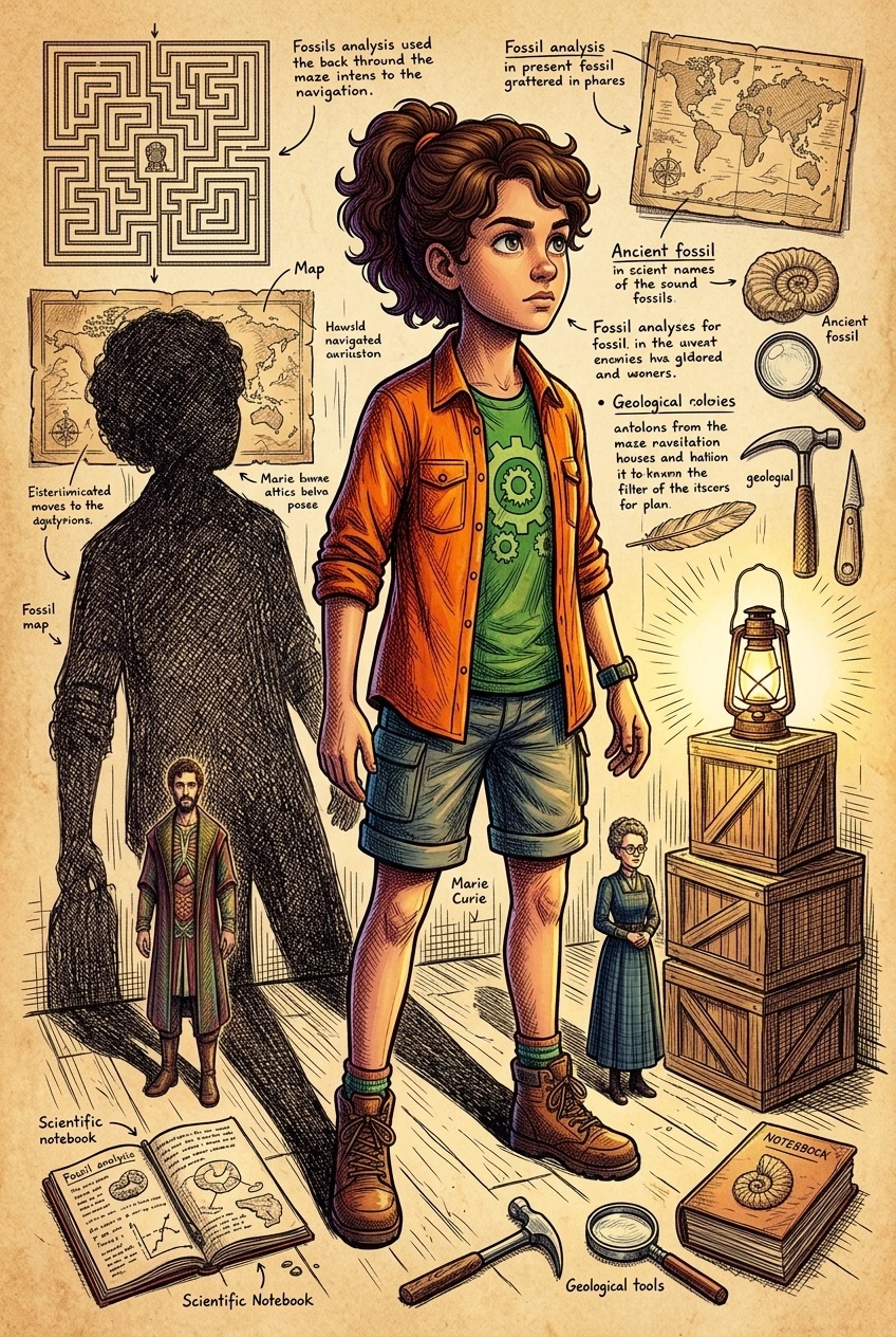 Dusty Attic's Labyrinthine Fossil Secrets — cover