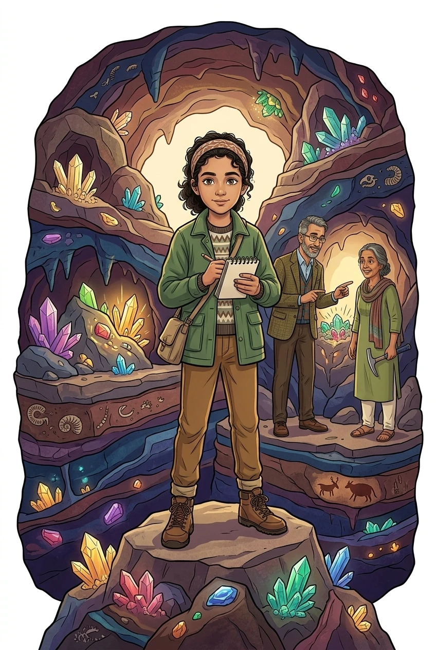 Earth's Labyrinth: Finding Precious Gems — cover