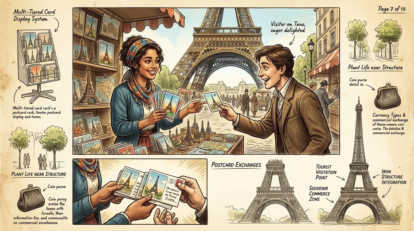 Eiffel Tower (Paris, France — 1889) — page 7