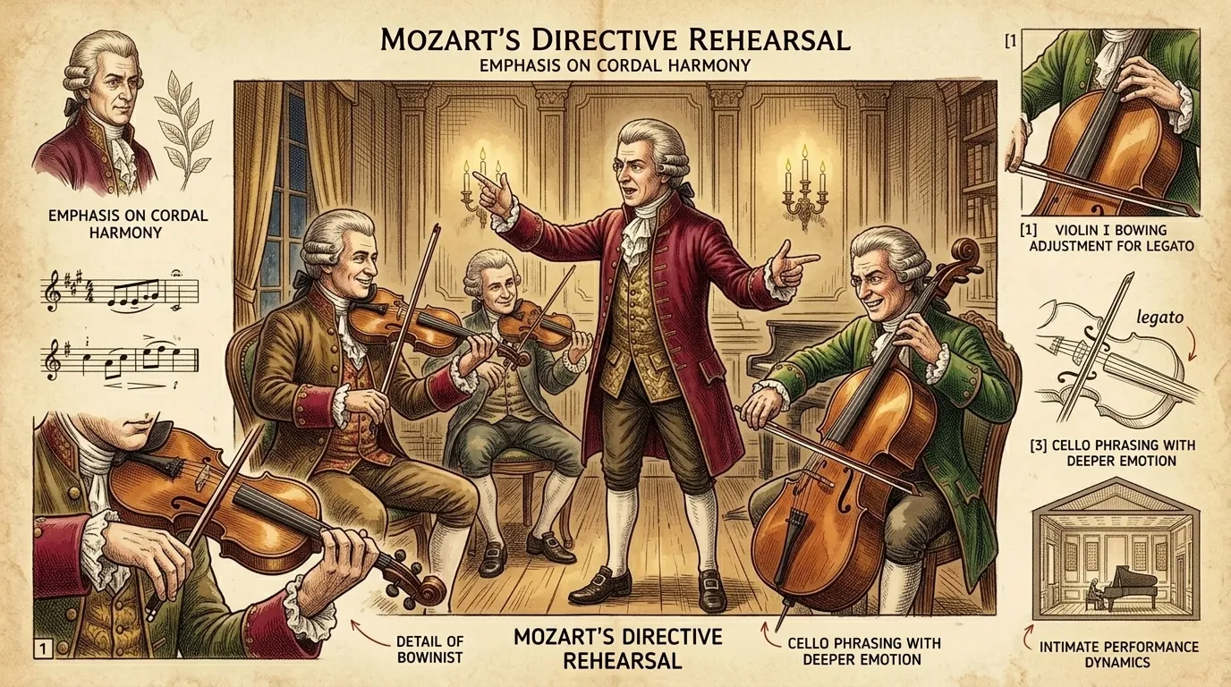 Eine kleine Nachtmusik by Wolfgang Amadeus Mozart (Vienna, Austria — 1787) — page 5