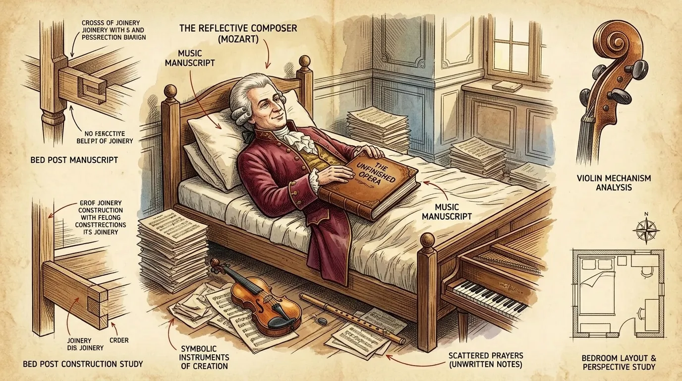 Eine kleine Nachtmusik by Wolfgang Amadeus Mozart (Vienna, Austria — 1787) — page 9