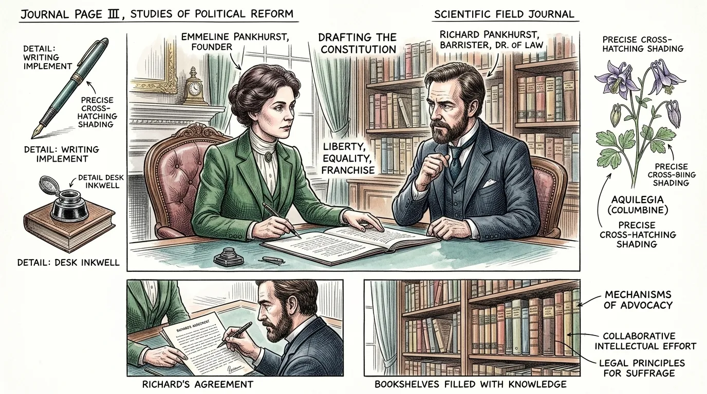 In 1889, Emmeline, now Emmeline Pankhurst, channeled her early convictions into tangible action by co-founding the Women's Franchise League alongside her… In 1889, Emmeline, now Emmeline Pankhurst, channeled her early convictions into tangible action by co-founding the Women's Franchise League alongside her…