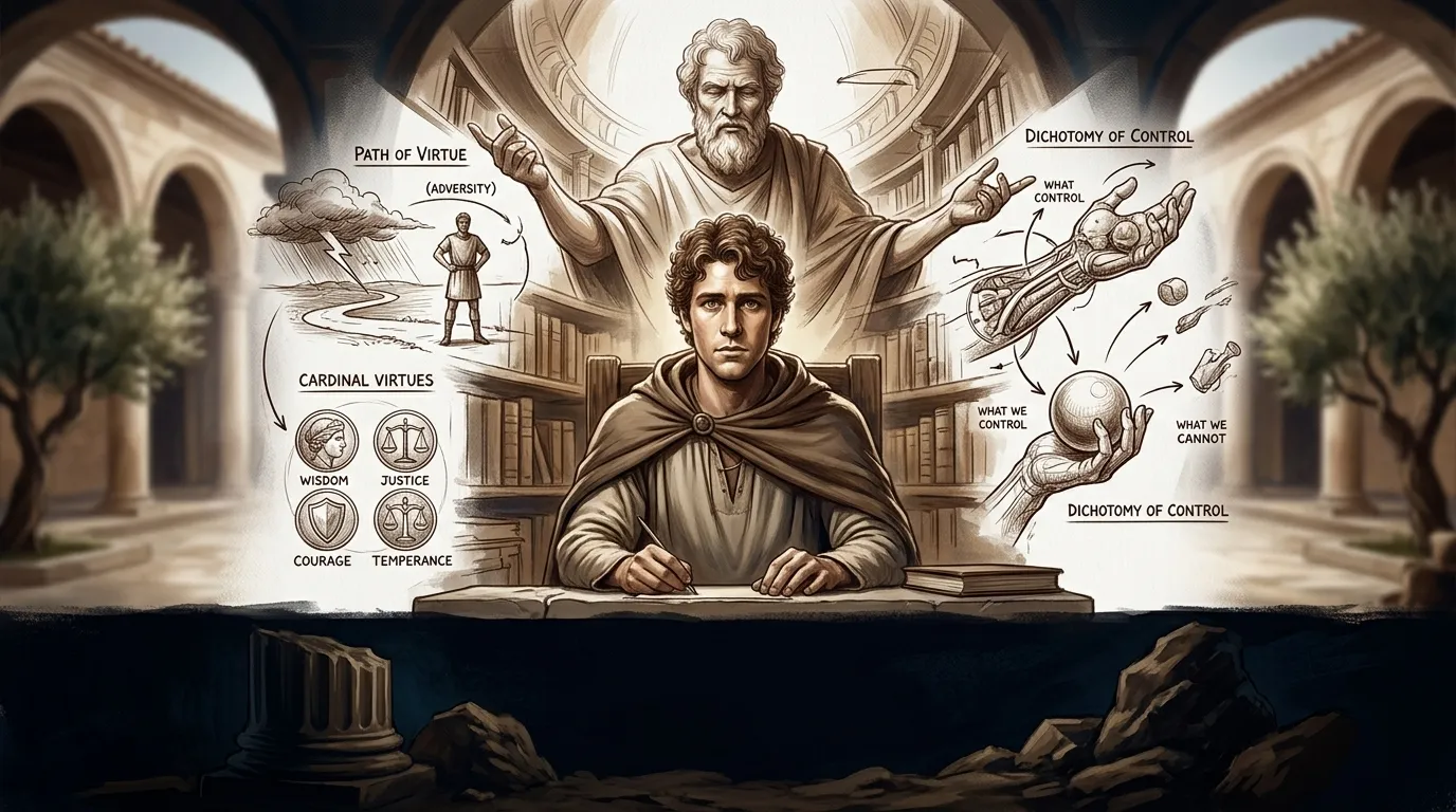 Epictetus — book cover — Wonder Philosophy Epictetus — book cover — Wonder Philosophy
