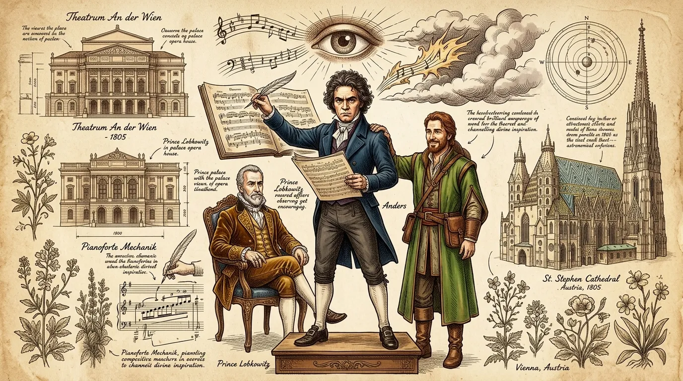 Fidelio by Ludwig van Beethoven (Vienna, Austria — 1805) — cover